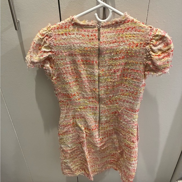 Kate Spade Pink and White Tweed Dress - Picture 3 of 4